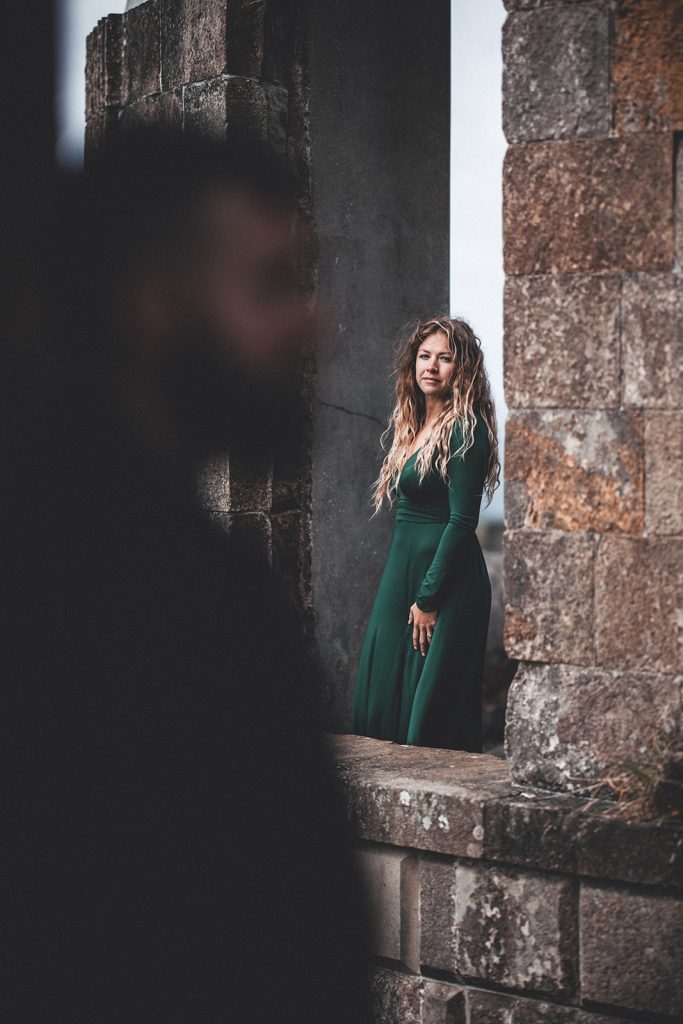 Bride to be on engagemt shoot