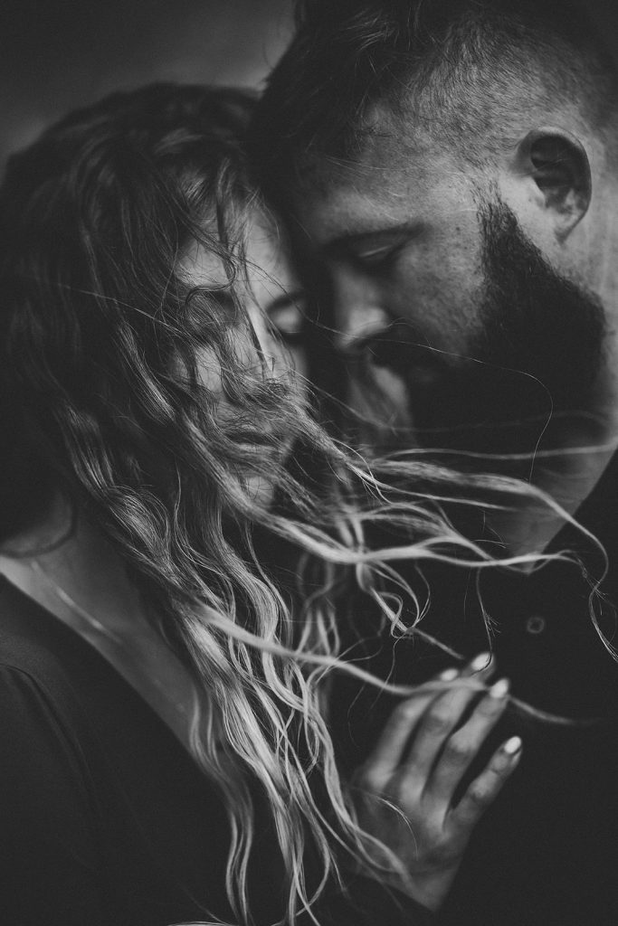 Couple being photographed by Keery Photo on pre-wedding photoshoot