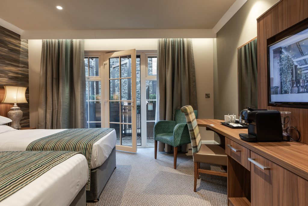 Hotel Bedroom leading on to Spa Retreat