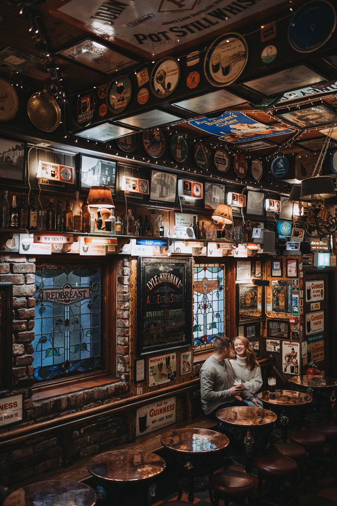 Couple Photographed in Bar